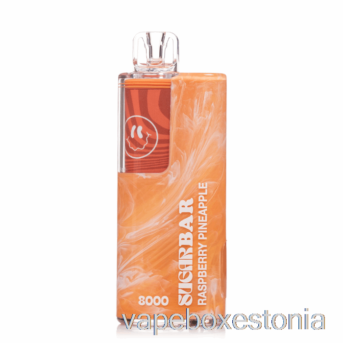 Vape Box Estonia Suhkrubatoon Sb8000 ühekordne Vaarikas Ananass